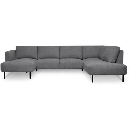 Scandic Tamno siva kutna garnitura (s desnim kutom/u obliku slova &amp;quot;U&amp;quot;) Hero &amp;ndash; Slike