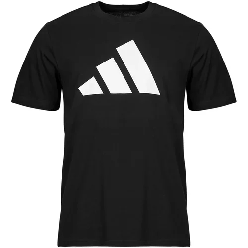 Adidas Majice s kratkimi rokavi - Črna