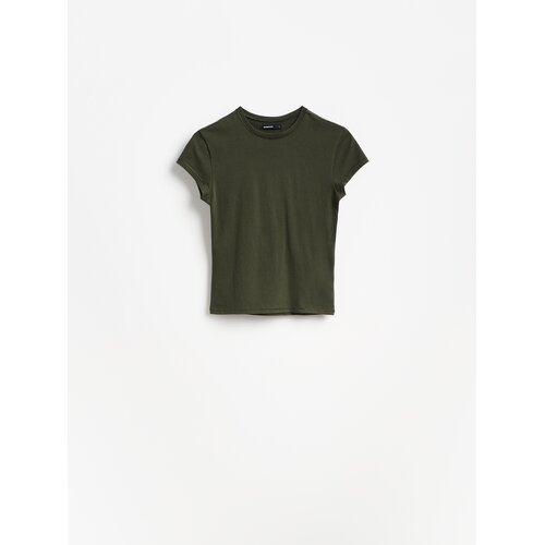 Reserved Majica slim fit - svjetlomaslinasto Cijene