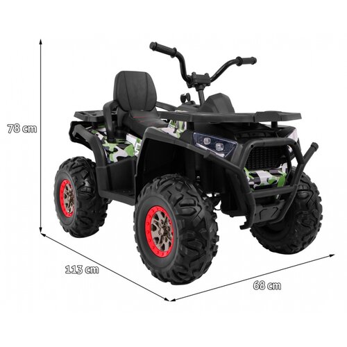 Quad na akumulator ATV Desert 4x4 - Army Slike