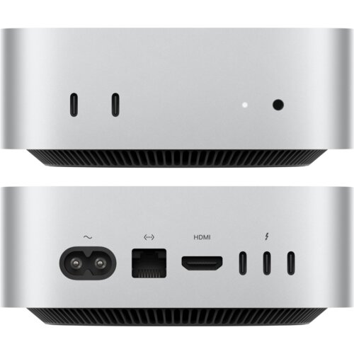 Apple mac mini (silver) M4 10C CPU/10C gpu, 16GB, 256GB-ZEE