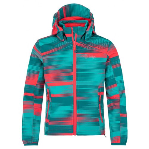 Kilpi RAVIA-J TURQUISE girls softshell jacket Cene