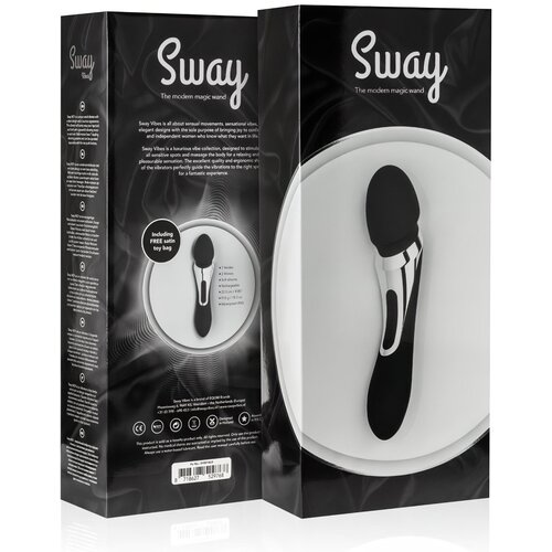 Sway Vibes masažni &amp;scaron;tap - crni Slike