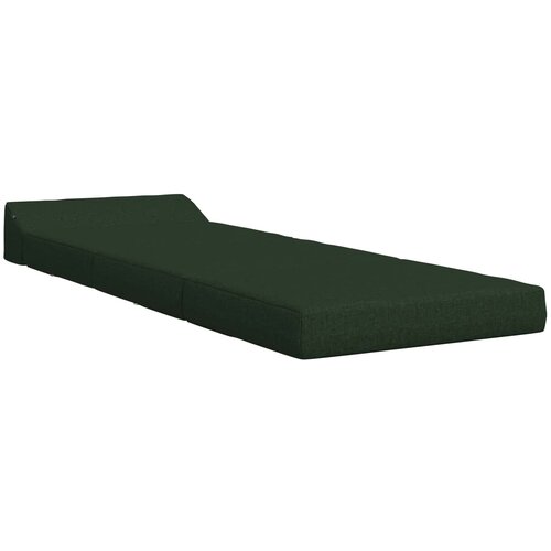 SOFA na razvlačenje Tamnozelena 200 x 70 x 10 cm Tkanina Slike