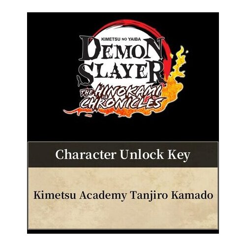  character unlock nintendo key (kimetsu academy tanjiro kamado) (dlc) (switch) eshop key europe Cene