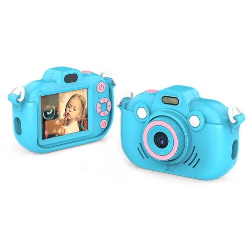 SARAHE DC502 2,4-palčni otro&scaron;ki digitalni fotoaparat s 16-kratnim zoomom 2,7K za snemanje videoposnetkov, barva: modra brez kartice, (22056594) Cene