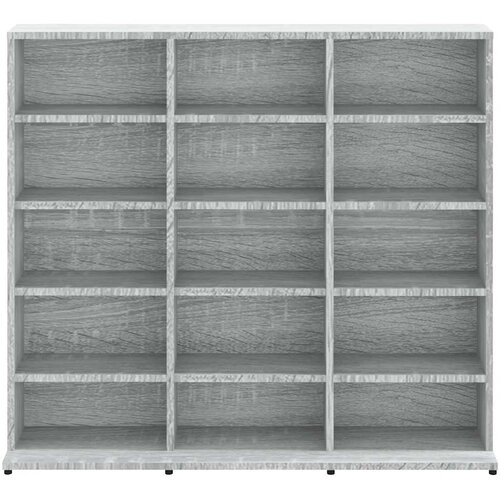  za CD-ove boja hrasta 100x23x89,5 cm konstruirano drvo Slike