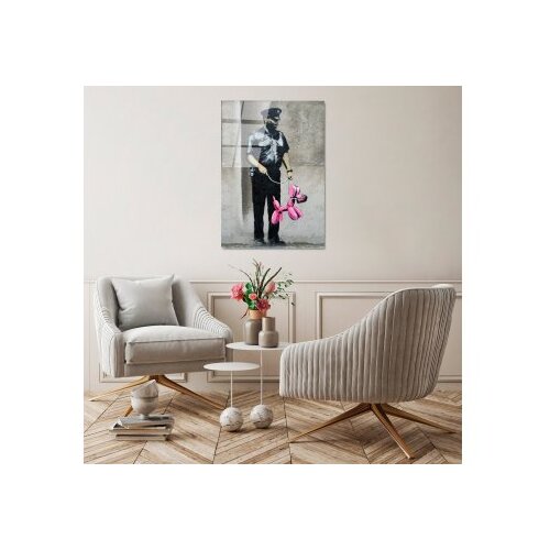 Wallxpert dekorativna slika od kaljenog stakla police 1 (uv 506) 45 x 65cm Slike