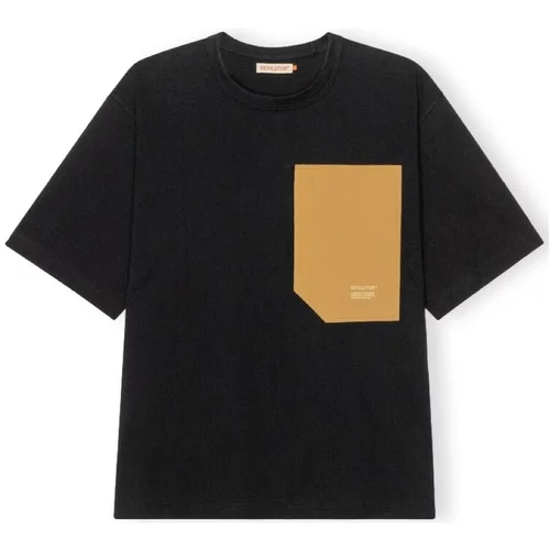 Revolution Majice & Polo majice T-Shirt Oversize 1361 - Black Črna