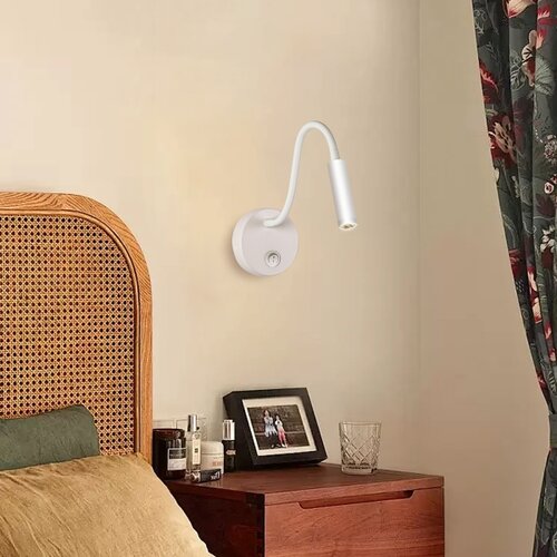  Brilagi - LED fleksibilna zidna lampa MAYA LED/3W/230V 4000K bela Slike