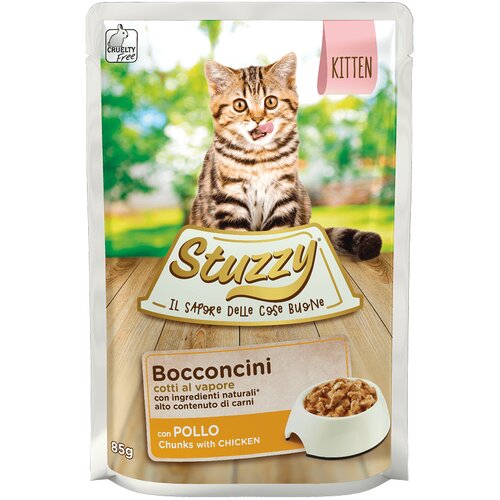 Stuzzy Cat Bocconcini s pi&scaron;čancem 85 g vrečka Cene