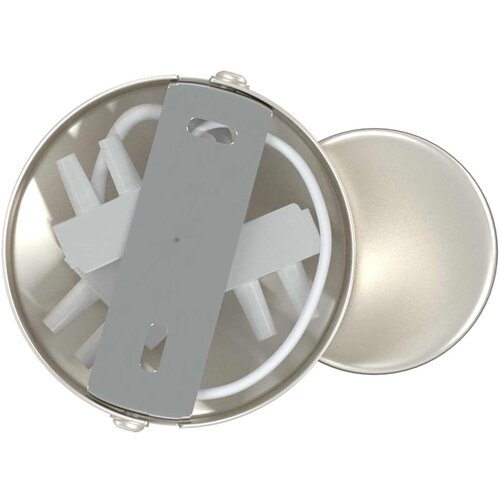  Stropni reflektor s reflektorima Nikla 6,5 x 6 x 11,5 cm Metal Slike