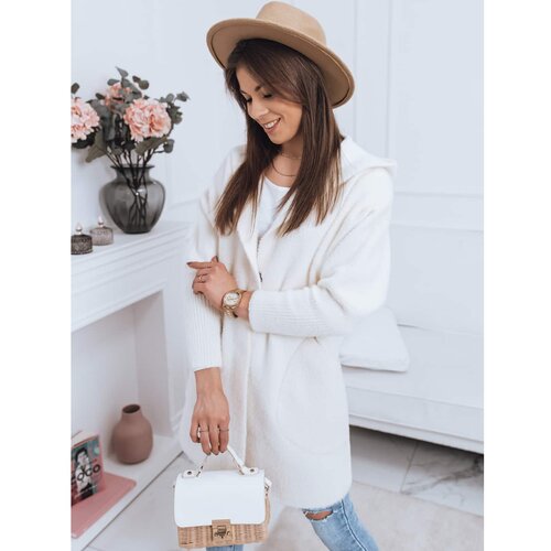 DStreet Women's coat ala alpaca RITA ecru NY0526 Cene