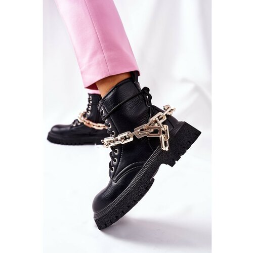Kesi Stylish High Boots Black Grail Cene