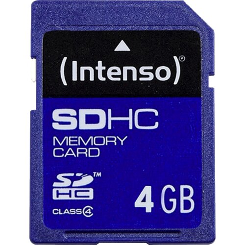 Intenso SD Kartica 4GB Class 4 (SDHC) - BULK SDHC, Plava Slike