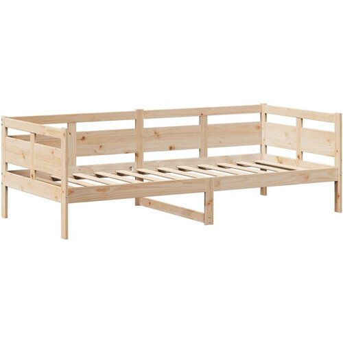  Dnevni krevet s krovom bez madraca 80 x 200 cm masivno drvo Slike