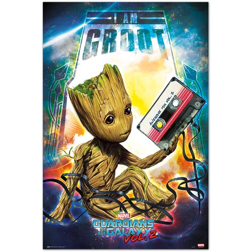 Marvel PLAKAT GUARDIANS OF THE GALAXY 2 GROOT, (20837330) Cene