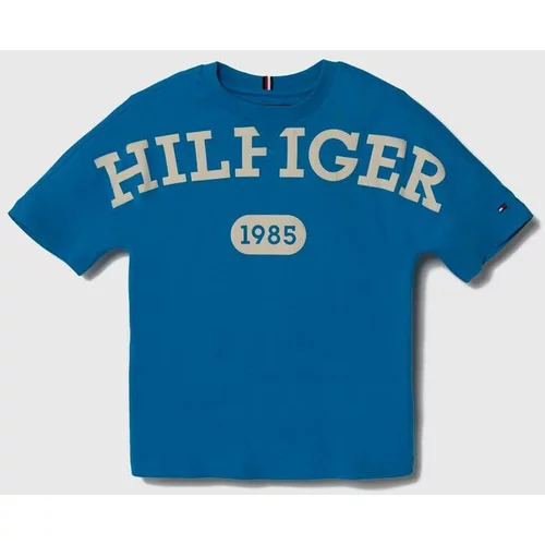Tommy Hilfiger Dječja pamučna majica kratkih rukava s tiskom