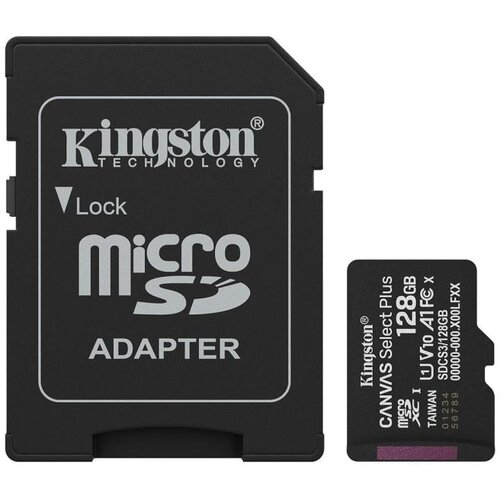 Kingston microSD 128GB Class10Canvas Select Plus150MBs Read,Class 10 UHS-I Cijene