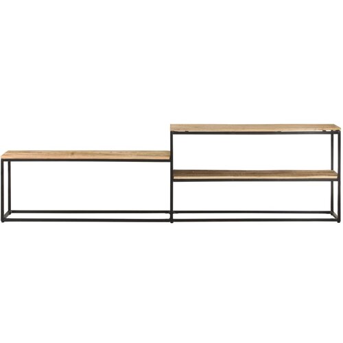Maison Chic TV omarica - TV stojalo - Televizijska omarica 180x30x50 cm robusten mangov les, (21699299) Slike
