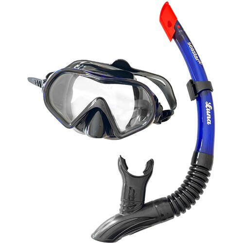  Maska sa disalicom za odrasle LUNA Plava Slike