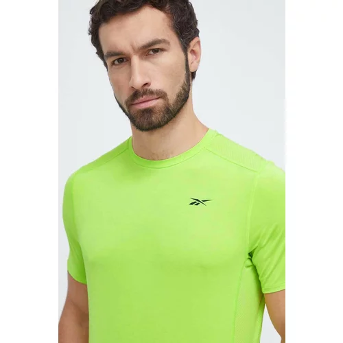 Reebok Kratka majica za vadbo Activchill zelena barva