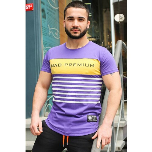 Madmext T-Shirt - Purple - Regular fit Slike