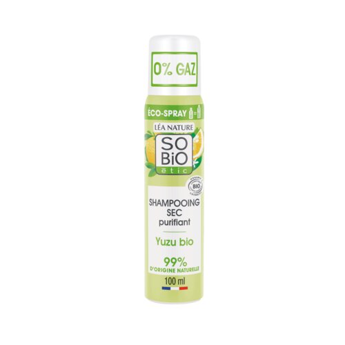 L&amp;Eacute;A NATURE SO BiO &amp;eacute;tic Čistilni suhi &amp;scaron;ampon s sadežem yuzu Slike