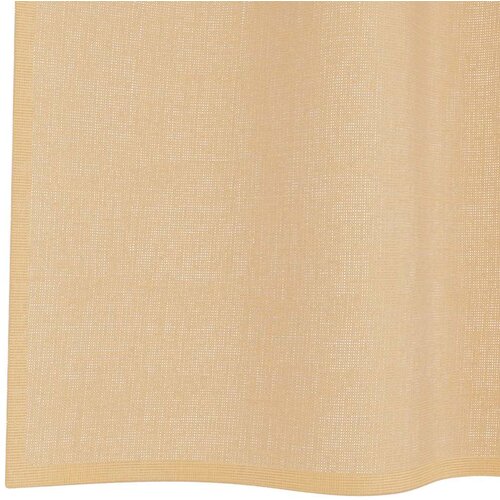 Voile zavjese s u&amp;scaron;icama 2 kom boja pijeska Smeđa 140 x 175 cm Slike