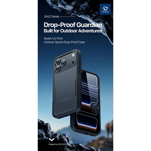 Dux ducis SHLD MagSafe maskica za iPhone 17 Pro &amp;ndash; triangle Slike