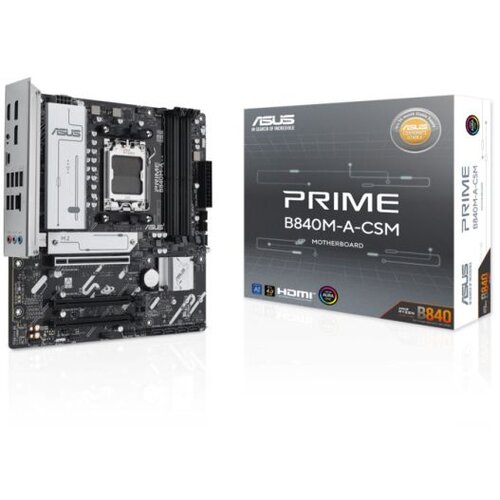 Asus MB PRIME B840M-A-CSMAM5, 4x DDR5, 3x M.2, 7x USB2x DP, 1x HDMI, mATX Cijene