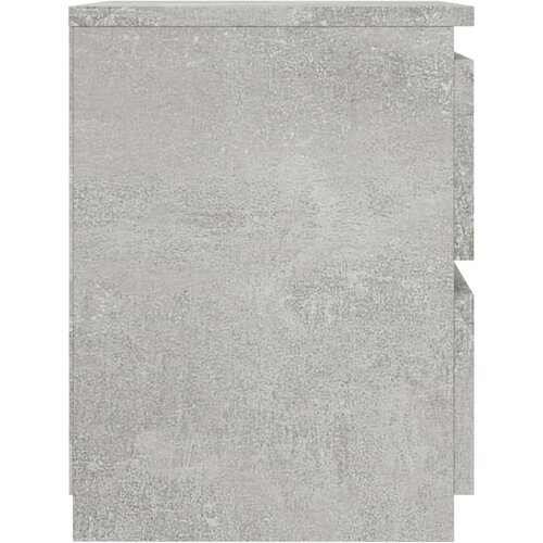 VidaXL noćni ormarić siva boja betona 30 x 30 x 40 cm od iverice Slike