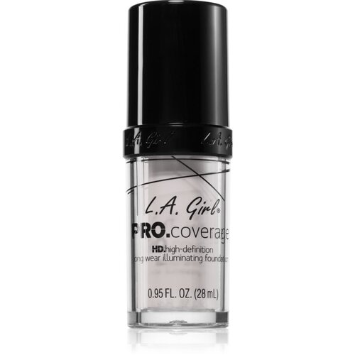 L.A. Girl Cosmetics PRO. Coverage posvjetljujući tekući puder nijansa White 28 ml Cijene