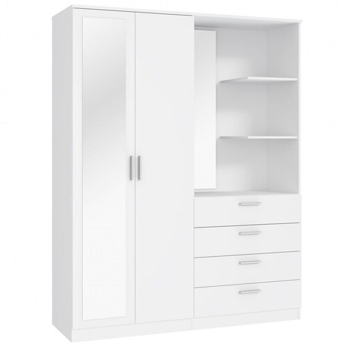  Garderobna omara DEWANIA DWXS731L (bela) Cene
