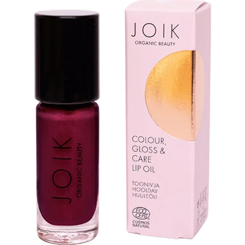 JOIK Organic Colour, Gloss & Care Lip Oil - 05 Berry Beautiful