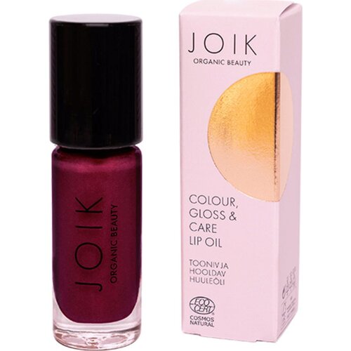 JOIK Organic Olje za ustnice Colour, Gloss & Care - 05 Berry Beautiful Cene