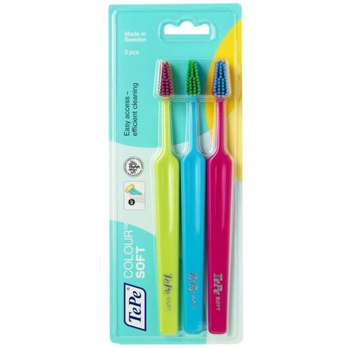 TEPE SWEDEN četkice za zube Color soft 3pcs Cene