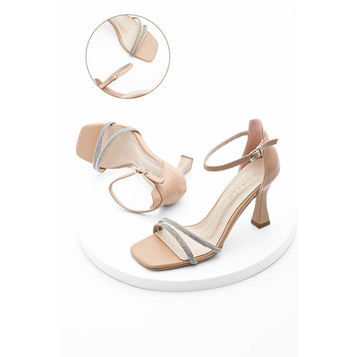 Marjin Evening Shoes - Beige - Stiletto Heels Slike