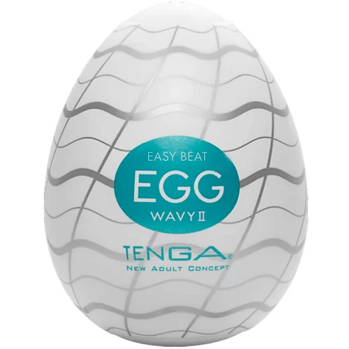 Tenga Egg Wavy II - jajce za masturbacijo (1 kos)