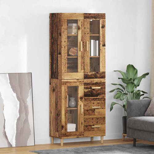  Highboard Staro drvo 69,5 x 34 x 180 cm Konstruirano drvo Cene