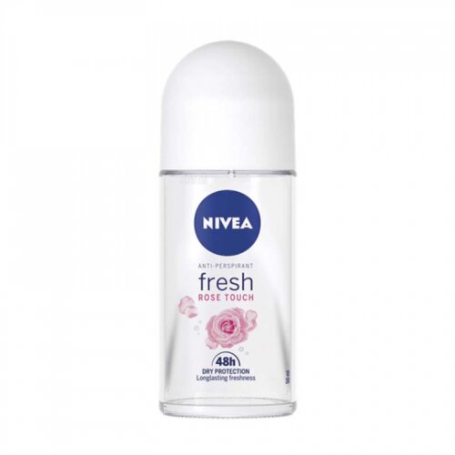 Nivea ženski roll-on dezodorans Fresh Rose Touch 50 ml Slike