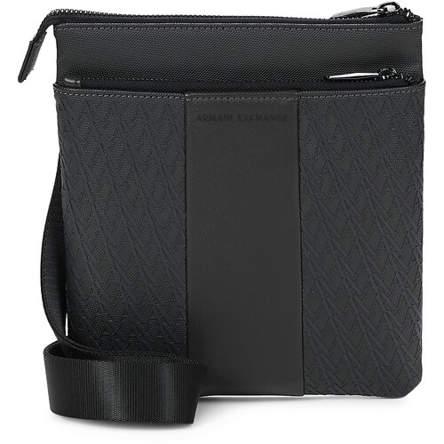Armani Exchange Torbice WILLIAM FLAT CROSSBODY Črna Slike