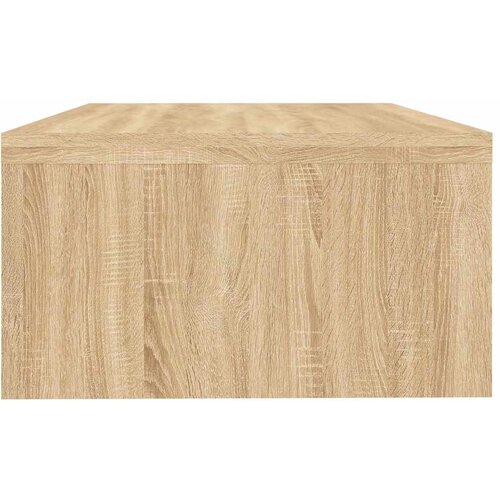  Stalak za monitor boja hrasta 42 x 24 x 13 cm konstruirano drvo Slike
