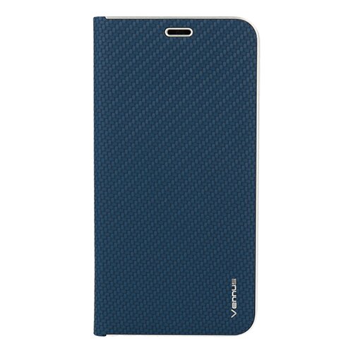  Preklopni ovitek / etui / za&amp;scaron;čita Vennus Book Carbon za Apple iPhone 12 Pro Max (6.7&amp;quot;) - modri Slike