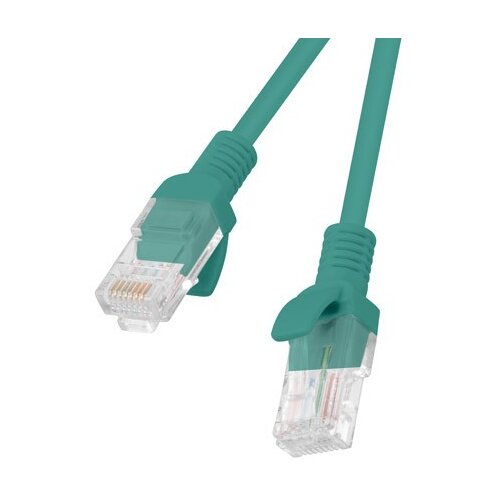 Lanberg CABO DE CONEX&Atilde;O UTP CAT.5E 0,25M VERDE, PACOTE COM 10 UNIDADES PARA INSTALA&Ccedil;&Atilde;O., (5000260652) Cene