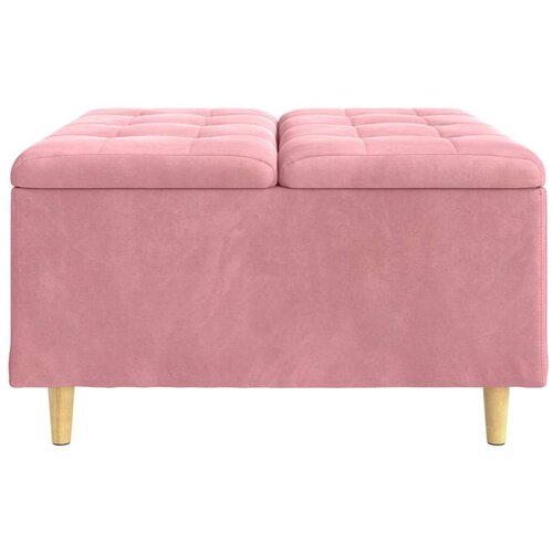  Stolica s dugmadi s jastukom Ružičasta 80 x 80 x 45 cm Bar&amp;scaron;un Slike