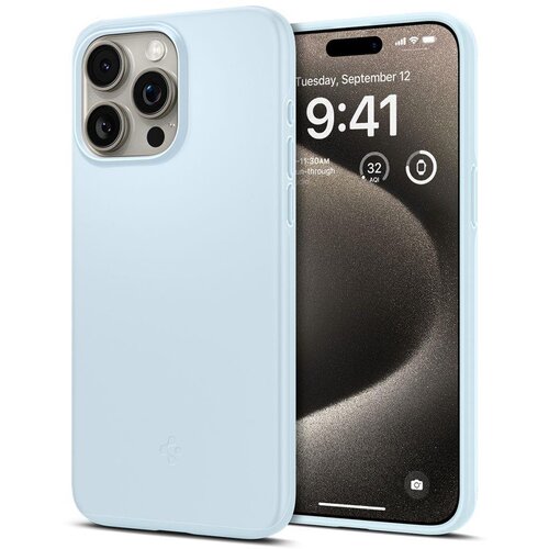 Spigen Za&amp;scaron;čitna torbica za iPhone 15 Pro Max Thin Fit svetlo modra, (21521845) Slike
