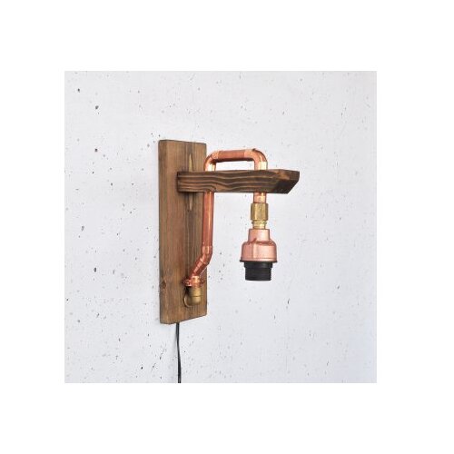 Opviq Lacop012 woodenrose gold wall lamp Slike