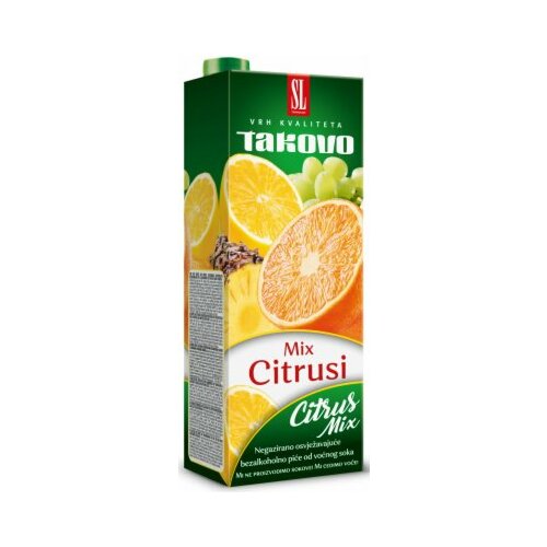 Takovo citrus mix sok 1,5L tetra brik Cene