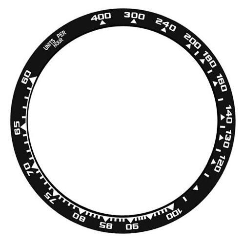 INF združljiv s samsung Watch5 pro črno-bel 45mm okvir iz nerjavečega jekla, (5000090714) Cene